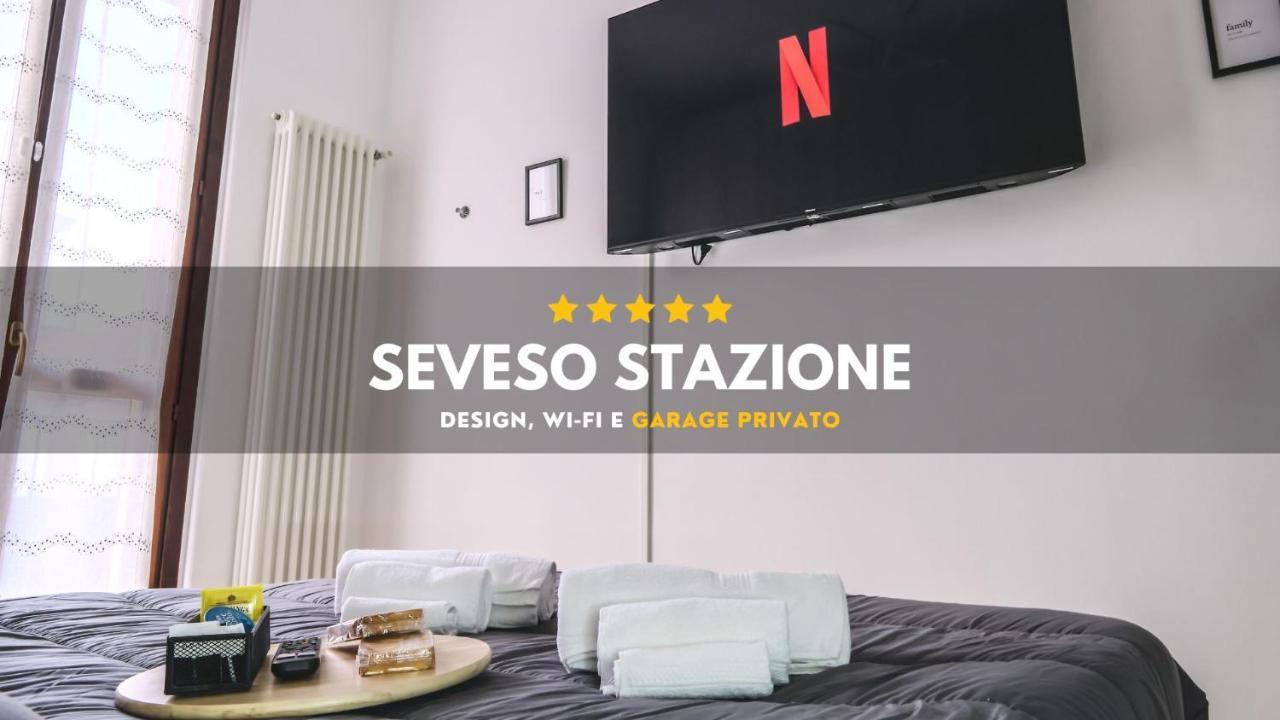 Seveso-Stazione Design, Wifi & Garage Privato Apartment Bagian luar foto